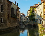 Image of old Annecy and Thiou river