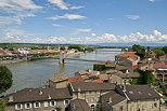 Image du Rhône entre Drôme et Ardèche à Tournon sur Rhône