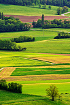Photograph of the springtime colors in the french countryside around Frangy