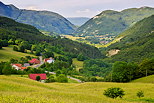 Photographie de la vallée de la Valserine autour de Chézery Forens dans le Parc Naturel Régional du Haut Jura