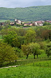 Photographie d'un paysage de printemps autour de Sillingy en Haute Savoie