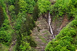 Photograph of a waterfall in Aravis mountains