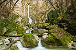 Photo de la cascade de Barbennaz ou Barbannaz sur la rivière du Fornant
