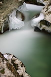 Photo de la rivire du Fornant en hiver