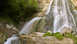 Photographie de la cascade du Dard dans le Massif des Bornes en Haute Savoie