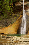 Photographie de la cascade du Pain de Sucre sur la Vézéronce dans l'Ain