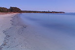 Photo de la plage de Péllegrin au crépuscule - La Londe les Maures