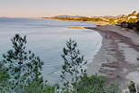 Photo of the morning light on Argentiere sand beach at La Londe les Maures in Provence