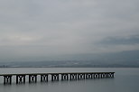 Photographie du lac du Bourget dans une ambiance d'hiver