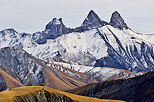Image of Aiguilles d'Arves mountains in autumn