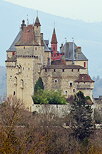Photographie du château de Menthon Saint Bernard en Haute Savoie